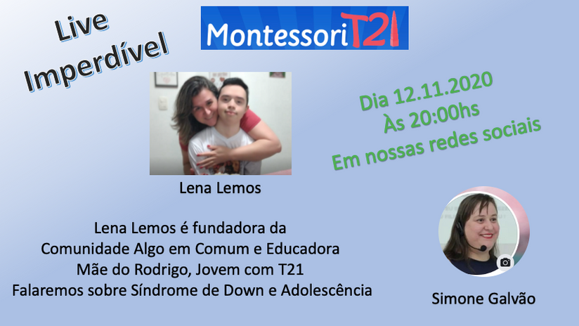 Lena Lemos - T21 e Adolescência